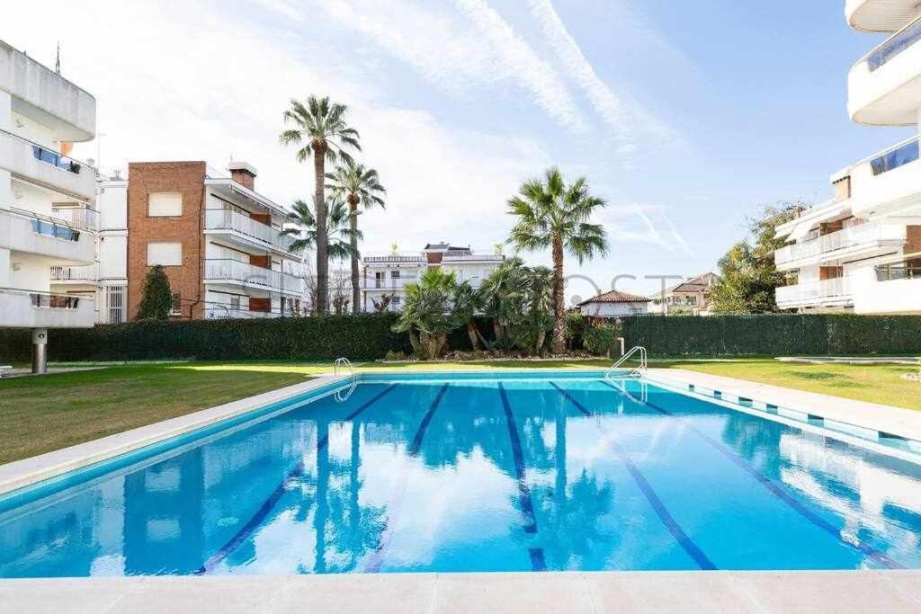 Sitges Arena Dos Piscinas Frente Al Mar Apartamento Exterior foto